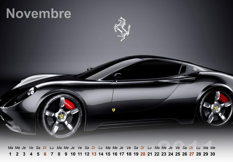 Calendrier ferrari 2011 Depuis les ann es vingt les voitures de course 