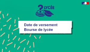 date de versement bourse lycée