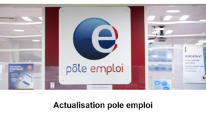 actualisation pole emploi en ligne