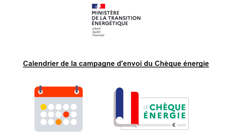 calendrier chèque énergie