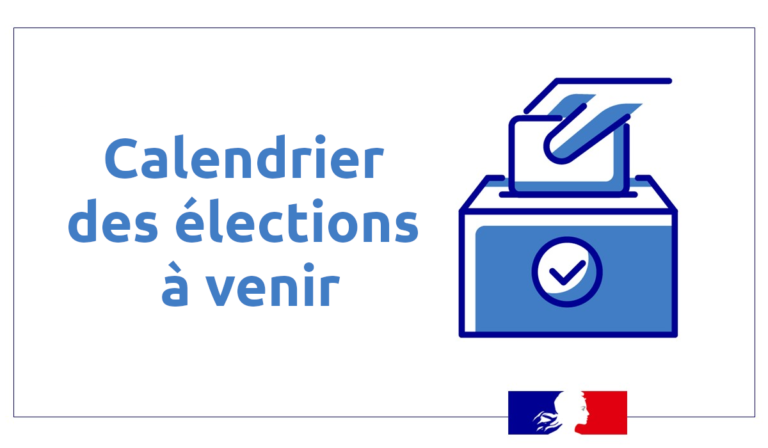 Calendrier des élections à venir