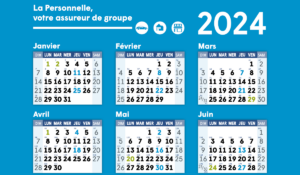 calendrier fonction publique québec 2024