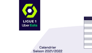 calendrier ligue 1 2021 2022