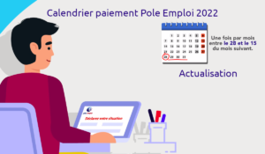 calendrier paiement pole emploi 2022