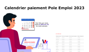 calendrier paiement pole emploi 2023