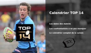 calendrier top 14