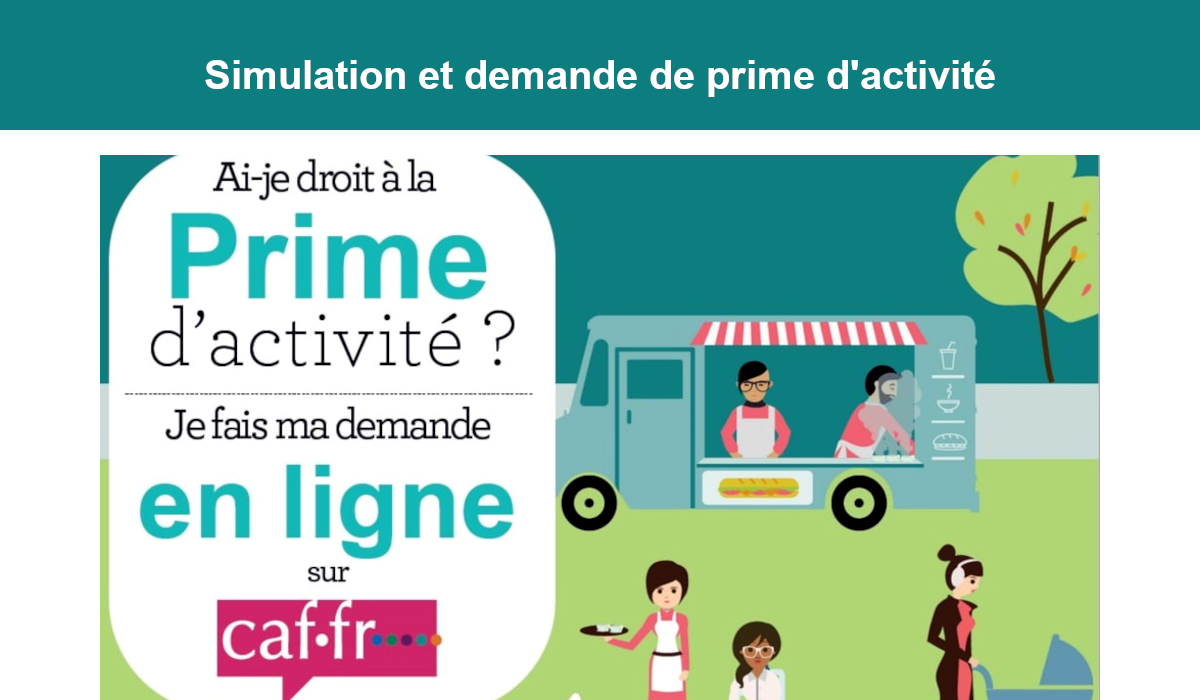 demande de prime d'activité