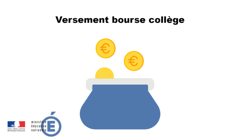 versement bourse collège